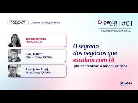 O segredo dos negócios que escalam com IA (do "recreativo" à missão crítica)